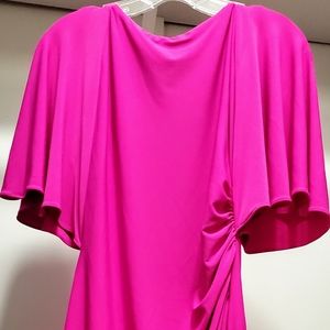 RALPH LAUREN FUCHSIA DRESS